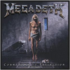 영국직구 메가데스 Megadeth 카운트다운 투 익스팅션 패치