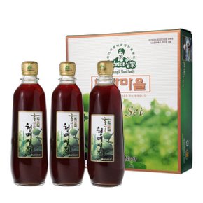 홍쌍리매실 청매실원 7호 600ml 3병/홍쌍리매실청/매실원/매실엑기스/청매실농원