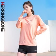 여자 래쉬가드세트 루즈핏 긴팔 수영복 빅사이즈 비치웨어 코디 RG350 AC901