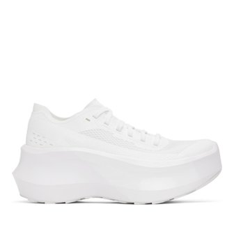 꼼데가르송 옴므 플러스 화이트 Salomon 판타즘 스니커즈 GM-K103-001 WHITE