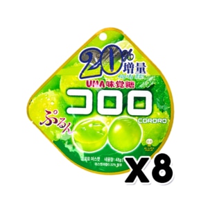 코로로 머스캣젤리구미 40g x 8개