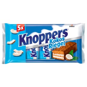 노퍼스 Knoppers 코코넛 초콜릿 바 5x20g