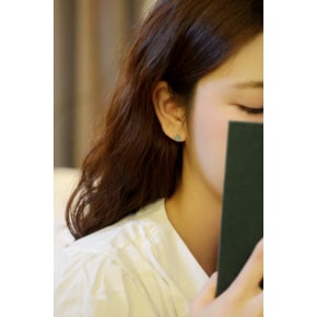 14K 터키석 스터드 귀걸이(ST25513E)