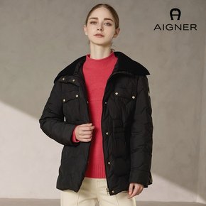 [미리주문혜택]24FW AIGNER 디테쳐블 카라 다운 점퍼