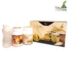 [바로배송]프리미엄 마죽선물세트 3호 1.2kg (호박마죽 600g, 15곡참마밀 600g, 쉐이크컵)