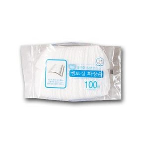 [RGN1RP01]IS SA 하트 엠보싱 화장솜 100매 화장품 뷰티