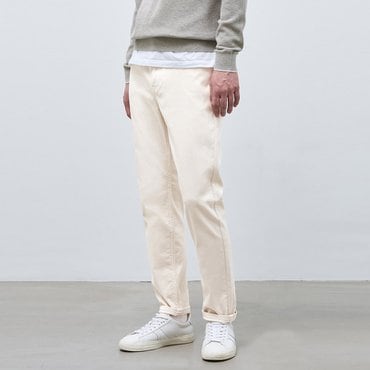 빈폴 슬림 컬러 데님 팬츠  아이보리 (BC4121C740)