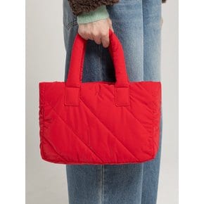 ELLA padded tote bag_Red