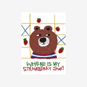 A3 포스터 내 딸기잼 누가 먹었어, 플라베어