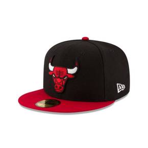 [해외] 1059782 뉴에라 모자 NBA 시카고 불스 2Tone Black 59FIFTY Fitted Hat