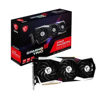  MSI Radeon RX 6750 XT GAMING X TRIO 12G 그래픽 보드 VD8092