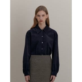 MINIMAL CORDUROY SHIRT CHARCOAL