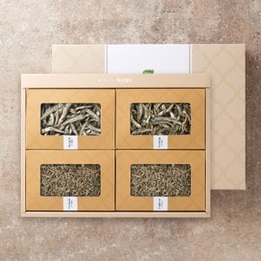 [명절 후 순차배송][작심밀도]명품 멸치세트 대멸150g+중멸150g+소멸150g+소멸150g