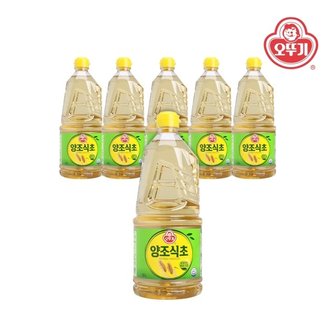  [오뚜기] 양조식초 1.5L x 6개(1박스)