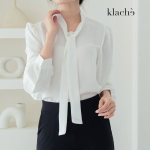 KLACHE 클라셰 셔링소프트블라우스_B3F0267