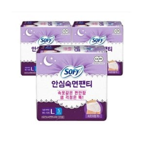 쏘피 안심숙면팬티 L 5P x 3팩