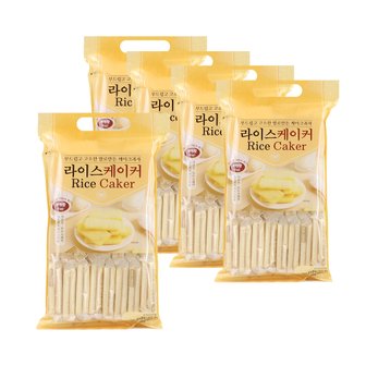 너만아는과자점 라이스케이커 계란맛 200g x 5개 / 촉촉하고 부드러운 쌀과자