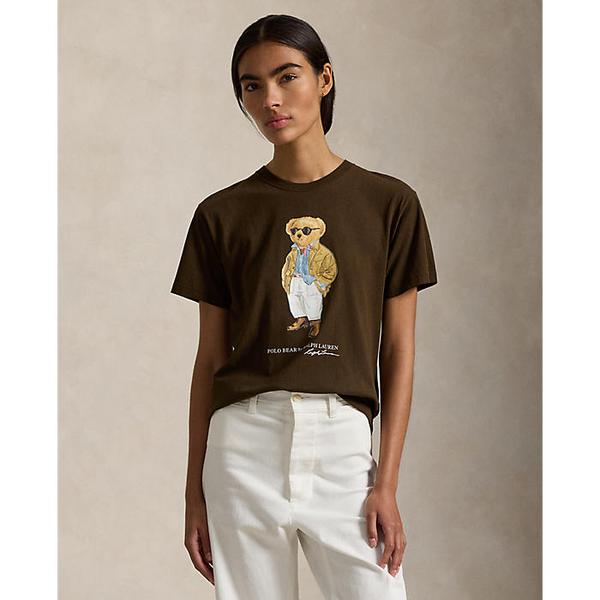 여성 폴로 베어 코튼 저지 티(WMPOKNINCU21240201)