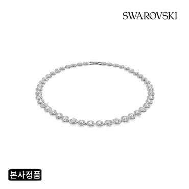 스와로브스키 [본사정품/쇼핑백증정] Una Angelic Tennis 로듐 목걸이 5117703