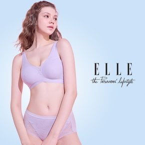 여성 스판레이스 퓨징 브라팬티 4세트
