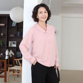 T57203 꽃잎 빅카라 블라우스 엄마옷_P375374141