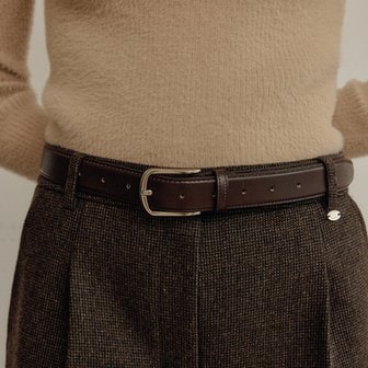 룩캐스트 [23FWBT002] 헤리 와이드 레더 벨트 / HERY WIDE LEATHER BELT_2colors