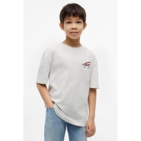 26년 S/S    T42G3KKO900BT1      세일링 그래픽 티셔츠 (라이트 그레이, 워시드 블랙)
