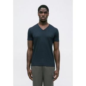 Armani Exchange 아르마니 익스체인지 기본 티셔츠 - 네이비 6963144