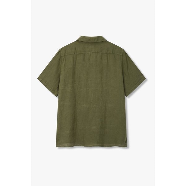 [PS PAUL SMITH] 린넨 숏 슬리브 셔츠 5735103111000
