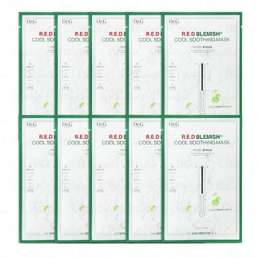 닥터지 레드 블레미쉬 쿨 수딩 마스크 30ml 10매