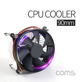 Coms 쿨러 CPU 소켓용LGA 90mm인텔 1155 1156