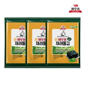 새우표 완도 녹차재래 돌김전장 30g x 3봉