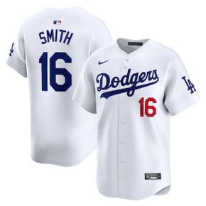 [해외] 1067680 나이키 MLB Will Smith LA 다저스 홈 리미티드 플레이어 저지 화이트