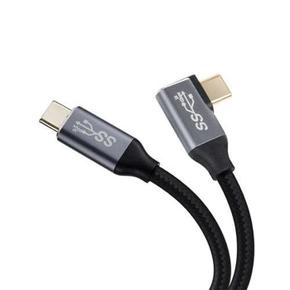 Coms USB 3.1 C타입 PD 고속충전 꺾임 케이블 3M (S10985698)