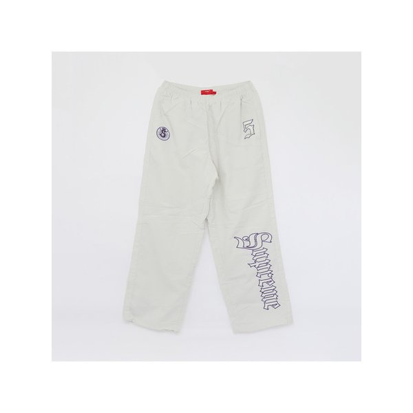올드 잉글리쉬 트랙 남성 팬츠 SS25P18 WHITE
