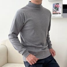 블레오 남성 가을 겨울 기본 반폴라 데일리 반목티 긴팔 티셔츠