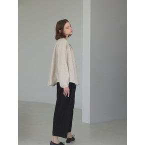 vintage linen pocket trousers