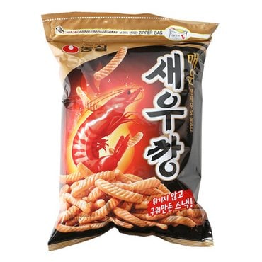  농심 매운새우깡 지퍼 400g