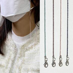 [더블디] 마스크스트랩 컬러구슬 비즈 마스크줄 마스크끈 MST83 (S10367698)