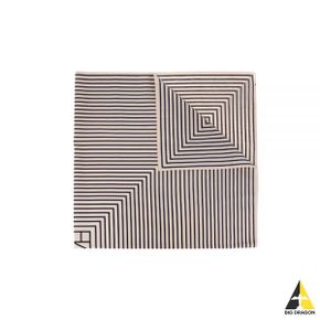 24 Signature monogram cotton blanket scaf - cream (222-890-217 105) (시그니처 모노