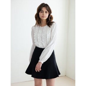 WED_French round neck blouse_WHITE