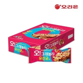  오리온 마켓오 오그래놀라 유산균바(35g) X 15개