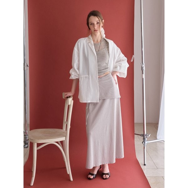 아일렛 레이스 썸머 자켓  WHITE