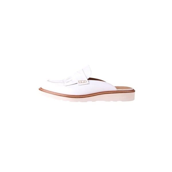 [MEN] EI073 VIBRAM PENNY BLOAFER WHITE