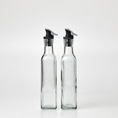 WOW 사각 오일병 2P세트 250ml(스티커포함)