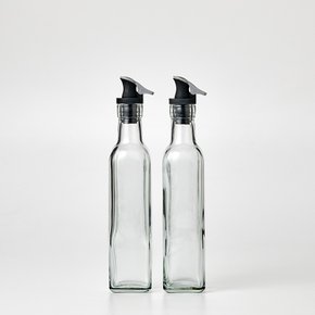 WOW 사각 오일병 2P세트 250ml(스티커포함)