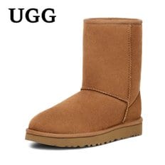 [어그](정품) UGG 미국어그 클래식 숏 II 여성부츠 체스트넛 1016223-CHE