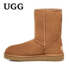 [어그](정품) UGG 미국어그 클래식 숏 II 여성부츠 체스트넛 1016223-CHE