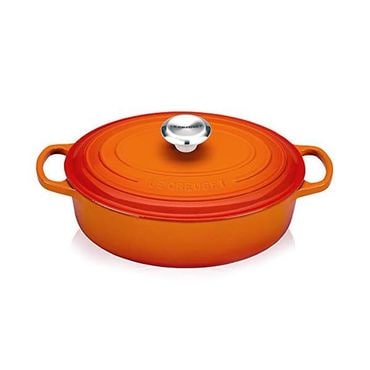  독일 르크루제 냄비 LeCreuset 21186270902430 SIG Gourmet Roasting Dish 27 CM oval Orange 14