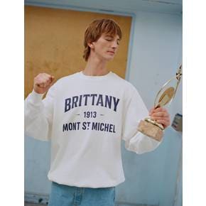(남녀공용) TUGER – PRINTED SWEATSHIRT_Ivory_LSTA0TS94U